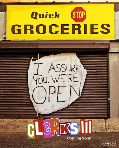 Clerks III (2022)_2 Movie Film Poster Canvas iconic design