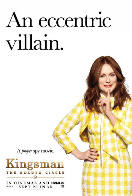 Kingsman_ The Golden Circle (2017)_20 Poster Canvas Movie Film Print A0 A1 A2 A3