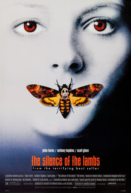 The Silence of the Lambs (1991)_2 Poster Canvas Movie Film Print A0 A1 A2 A3 A4