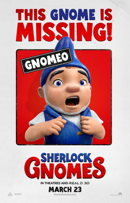 Sherlock Gnomes (2018)_1 Poster Canvas Movie Film Print A0 A1 A2 A3 A4 A5 A6 Art