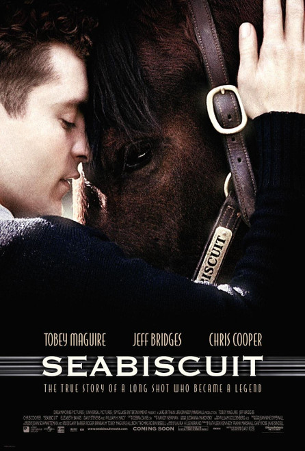 Seabiscuit (2003)_2 Poster Canvas Movie Film Print A0 A1 A2 A3 A4 A5 A6 Art Wall
