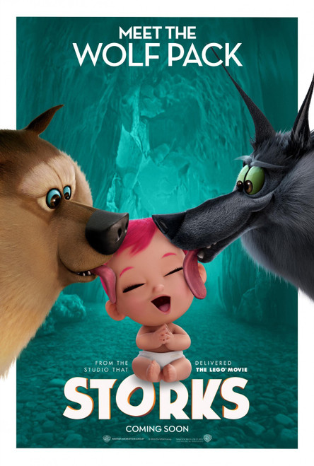 Storks (2016)_10 Poster Canvas Movie Film Print A0 A1 A2 A3 A4 A5 A6 Art Wall De
