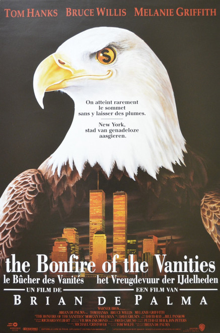 The Bonfire of the Vanities (1990)_2 Poster Canvas Movie Film Print A0 A1 A2 A3