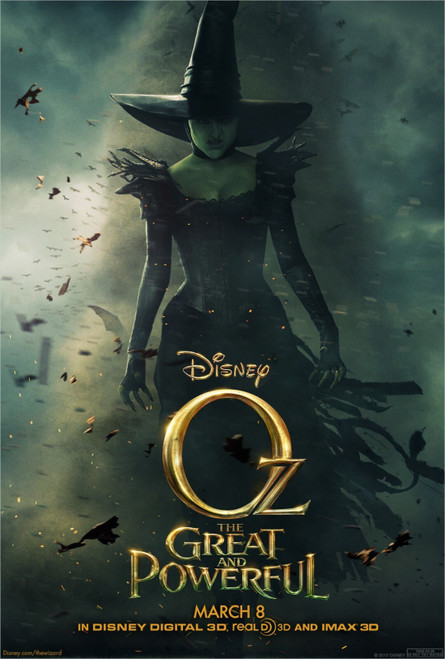 Oz_ The Great and Powerful (2013)_7 Poster Canvas Movie Film Print A0 A1 A2 A3 A