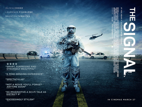 The Signal (2014)_5 Poster Canvas Movie Film Print A0 A1 A2 A3 A4 A5 A6 Art Wall