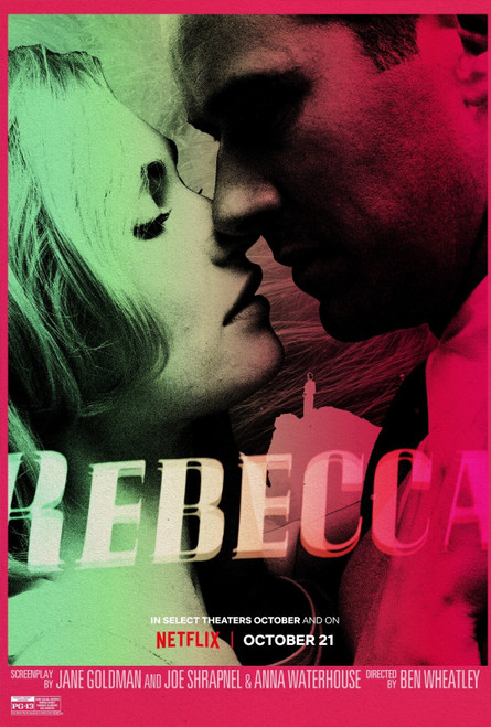 Rebecca (2020)_5 Poster Canvas Movie Film Print A0 A1 A2 A3 A4 A5 A6 Art Wall De