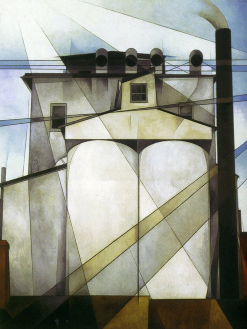 1927 Charles Demuth Mon Egypte American painting Poster Canvas Movie Film Print