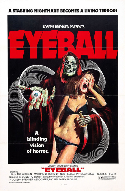 Eyeball 01 Poster Canvas Movie Film Print A0 A1 A2 A3 A4 A5 A6 Art Wall Decorati