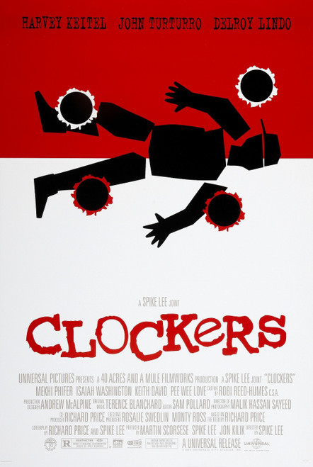 Clockers (1995)_1 Movie Film Poster Canvas iconic design