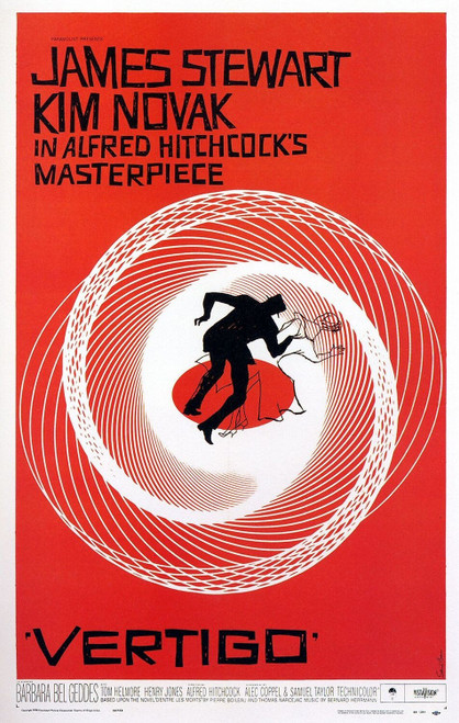 Vertigo (1958)_1 Poster Canvas Movie Film Print A0 A1 A2 A3 A4 A5 A6 Art Wall De
