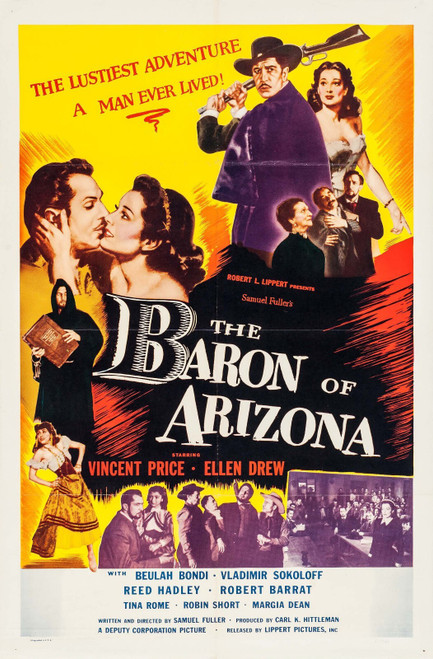 The Baron of Arizona (1950)_0 Poster Canvas Movie Film Print A0 A1 A2 A3 A4 A5 A