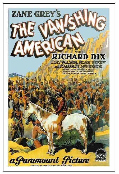 The Vanishing American (1925)_1 Poster Canvas Movie Film Print A0 A1 A2 A3 A4 A5