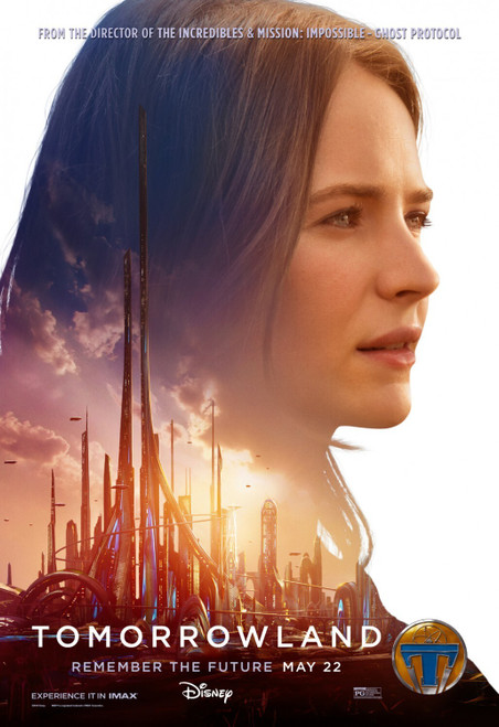 Tomorrowland (2015)_8 Poster Canvas Movie Film Print A0 A1 A2 A3 A4 A5 A6 Art Wa