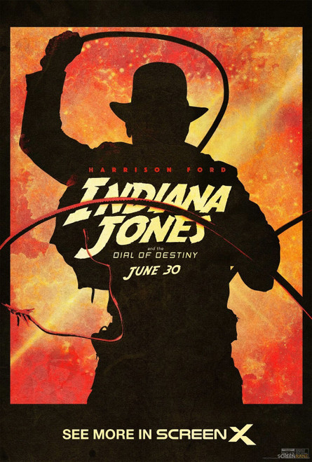 Indiana Jones And The Dial Of Destiny (1) Poster Canvas Movie Film Print A0 A1 A