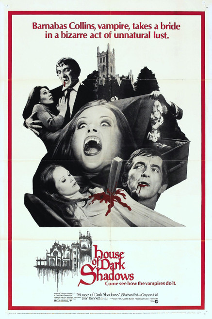 House Of Dark Shadows 03 Poster Canvas Movie Film Print A0 A1 A2 A3 A4 A5 A6 Art