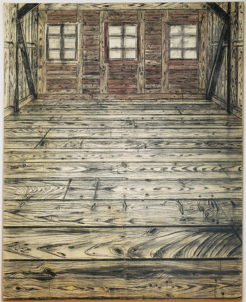 Anselm Kiefer - Wooden Room Poster Canvas Movie Film Print A0 A1 A2 A3 A4 A5 A6