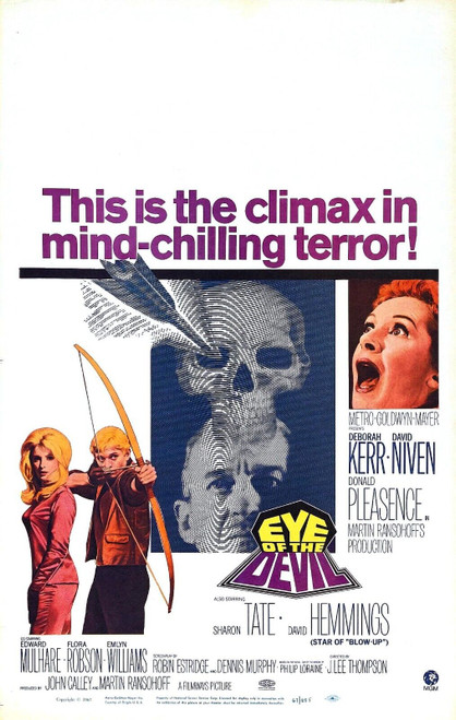 Eye Of Devil 01 Poster Canvas Movie Film Print A0 A1 A2 A3 A4 A5 A6 Art Wall Dec