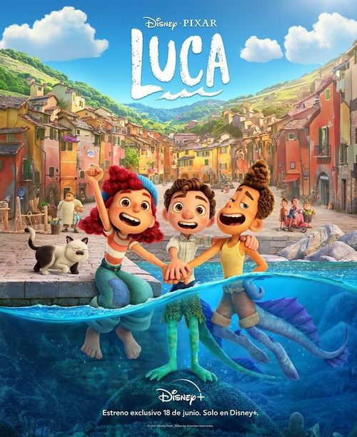 Luca (2021)_3 Poster Canvas Movie Film Print A0 A1 A2 A3 A4 A5 A6 Art Wall Decor
