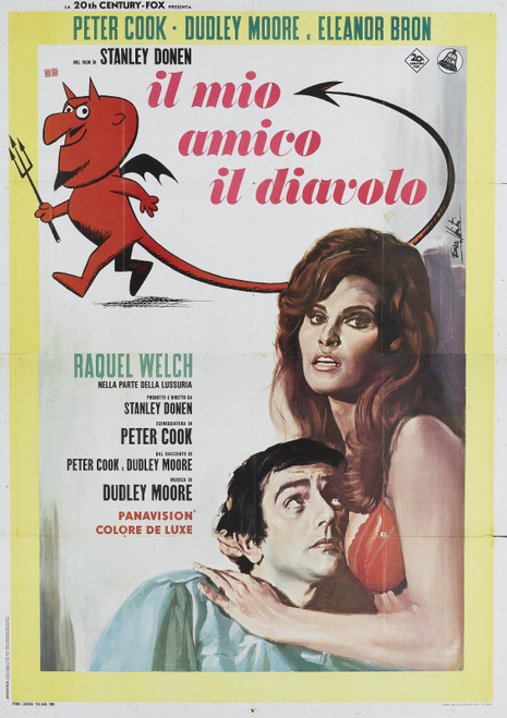 Bedazzled (1967)_3 Movie Film Poster Canvas iconic design