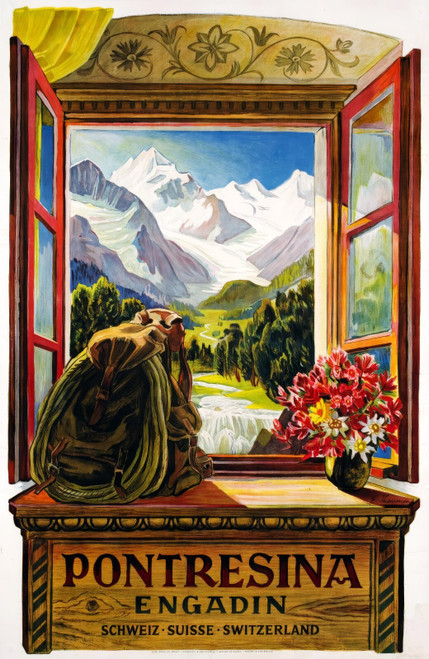 51255750974_THOMMEN, Ernst. Pontresina, le sac de montagne, 1952.-artofuniverse0