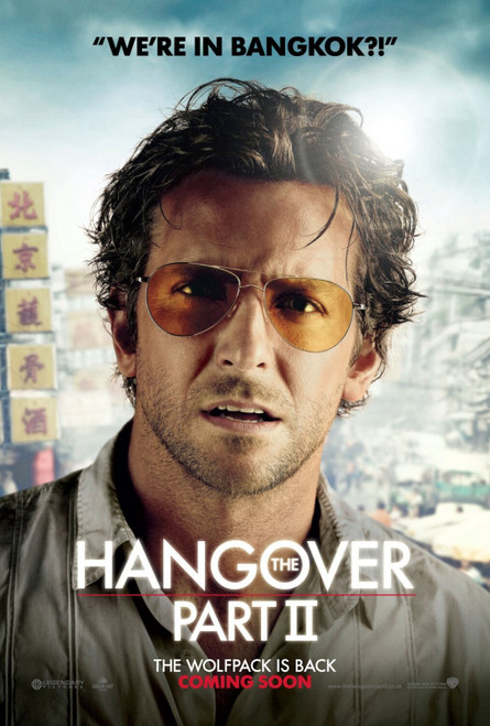 The Hangover Part II (2011)_3 Poster Canvas Movie Film Print A0 A1 A2 A3 A4 A5 A