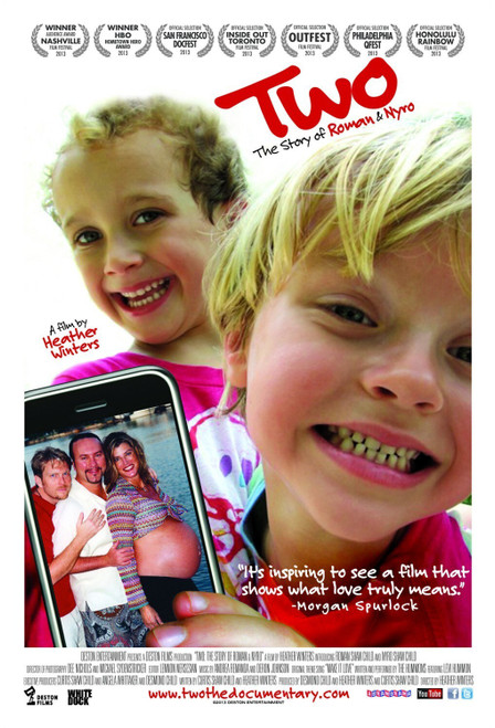 Two_ The Story of Roman & Nyro (2013)_0 Poster Canvas Movie Film Print A0 A1 A2