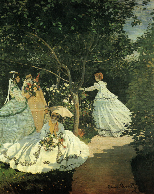 Monet- Women in the Garden Poster Canvas Movie Film Print A0 A1 A2 A3 A4 A5 A6 A