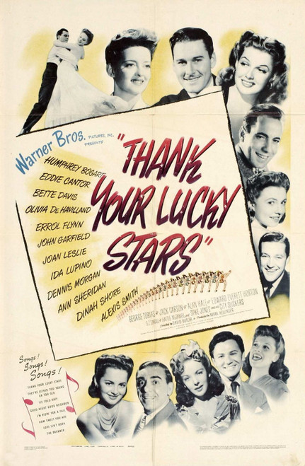 Thank Your Lucky Stars (1943)_0 Poster Canvas Movie Film Print A0 A1 A2 A3 A4 A5