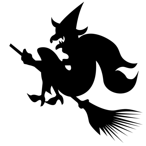 SVGPRO_Halloween Witch1-04 Poster Canvas Movie Film Print A0 A1 A2 A3 A4 A5 A6 A