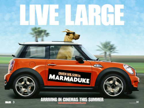 Marmaduke (2010)_5 Poster Canvas Movie Film Print A0 A1 A2 A3 A4 A5 A6 Art Wall