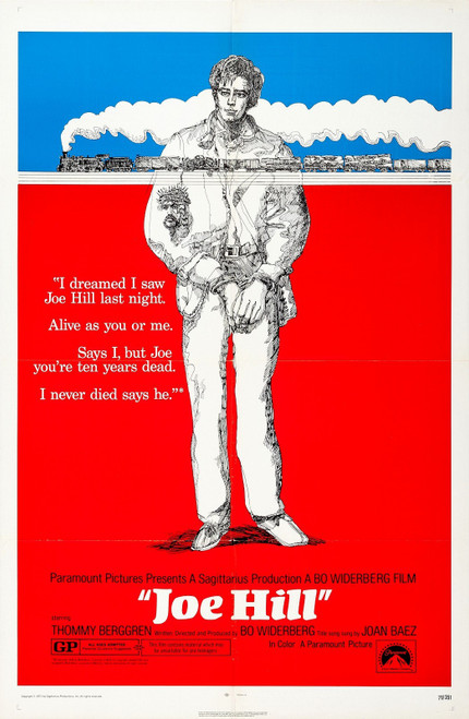 Joe Hill (1971)_0 Poster Canvas Movie Film Print A0 A1 A2 A3 A4 A5 A6 Art Wall D