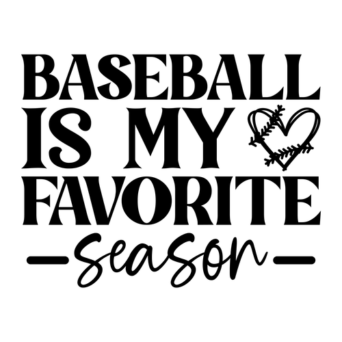 Baseball is my favorite season Poster Canvas Movie Film Print A0 A1 A2 A3 A4 A5