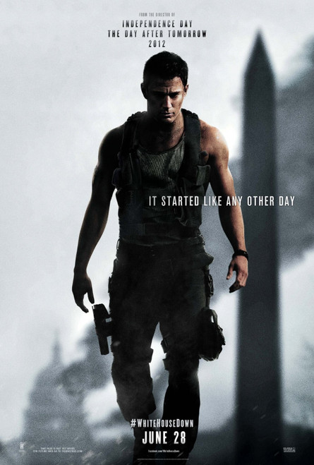 White House Down (2013)_4 Poster Canvas Movie Film Print A0 A1 A2 A3 A4 A5 A6 Ar