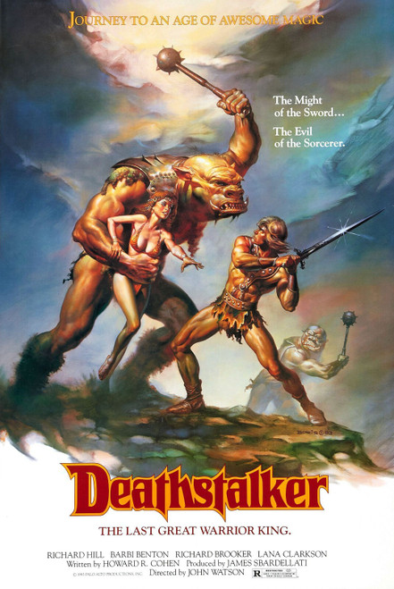 deathstalker_poster_01 Art Gallery Poster Canvas Print Wall Decoration A0 A1 A2
