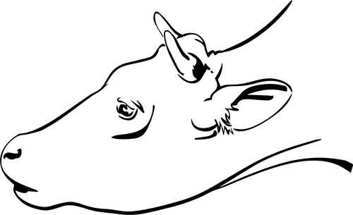 Cows in drowings (31) Poster Canvas Movie Film Print A0 A1 A2 A3 A4 A5 A6 Art Wa