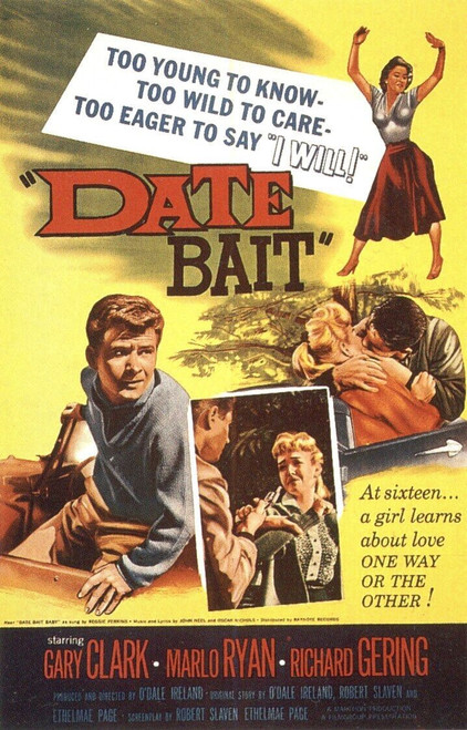 Date Bait (1960)_0 Movie Film Poster Canvas iconic design