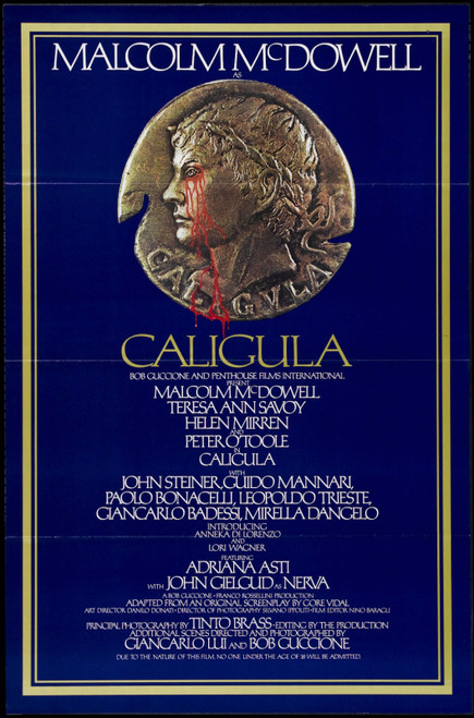 Caligula 01 Poster Canvas Movie Film Print A0 A1 A2 A3 A4 A5 A6 Art Wall Decorat