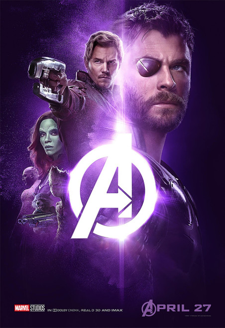 AvengersInfinityWar30 Poster Canvas Movie Film Print A0 A1 A2 A3 A4 A5 A6 Art Wa