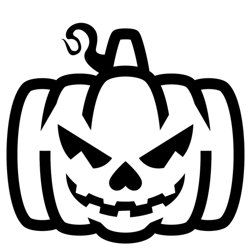 SVGPRO_Halloween_Pumpkin SVG Set1-05 Poster Canvas Movie Film Print A0 A1 A2 A3
