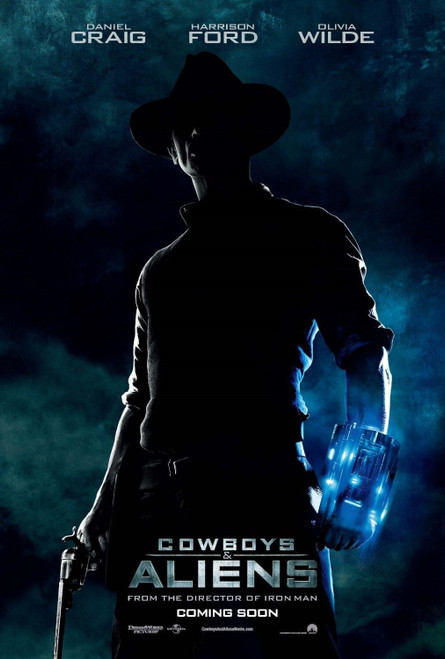 Cowboys & Aliens (2011)_2 Movie Film Poster Canvas iconic design