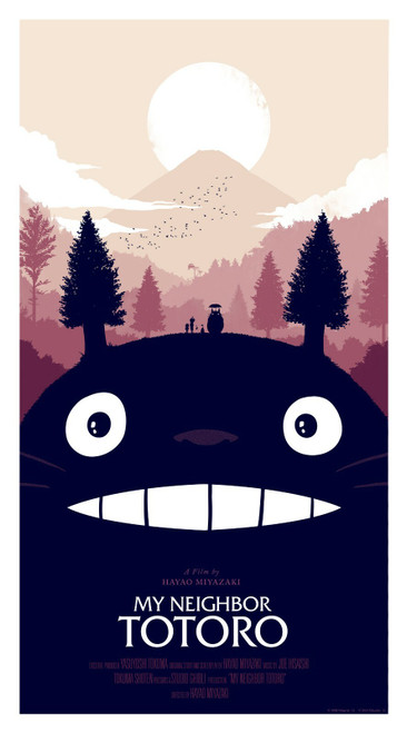 myneighbortotoro - Poster (A0-A4) Film Movie Picture Art Wall Decor Actor