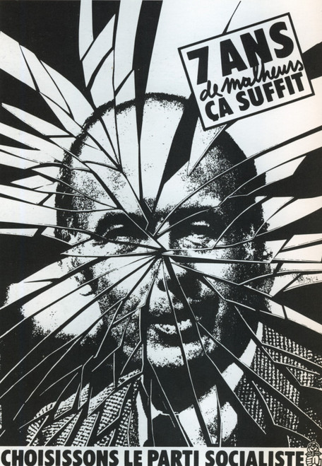 1981 Alain Le Quernec 7 ans de malheur, ça suffit Présidentielles de 1981, P
