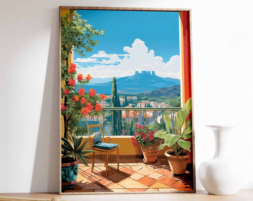 1_Venezuela Poster Print, Vintage Venezuela Floral Art, Indigenous Art, Folk Art