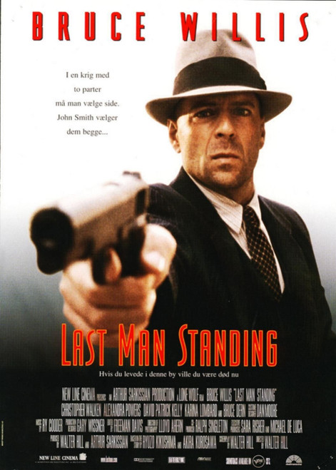 Last Man Standing (1996)_3 Poster Canvas Movie Film Print A0 A1 A2 A3 A4 A5 A6 A