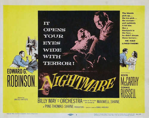 Nightmare (1956)_2 Poster Canvas Movie Film Print A0 A1 A2 A3 A4 A5 A6 Art Wall Nightmare (1956)_2 Poster Canvas Movie Film Print A0 A1 A2 A3 A4 A5 A6 Art Wall