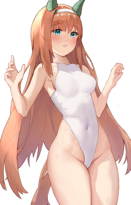 Silence Suzuka Highleg Swimsuit Anime E Girl Poster Canvas Movie Film Print A0 A