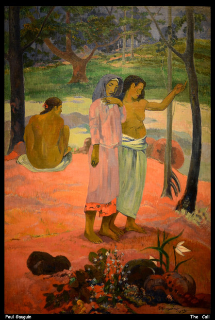 paul-gauguin---the--call--jpb_37972852086_o(1) Poster Canvas Movie Film Print A0