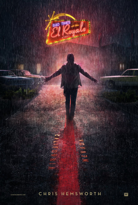 Bad Times at the El Royale (2018)_7 Movie Film Poster Canvas iconic design