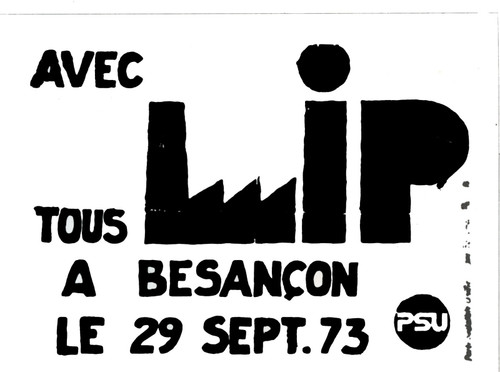 1973 PSU Avec LIP Sérigraphie, Post Poster Canvas Movie Film Print A0 A1 A2 A 1973 PSU Avec LIP Sérigraphie, Post Poster Canvas Movie Film Print A0 A1 A2 A