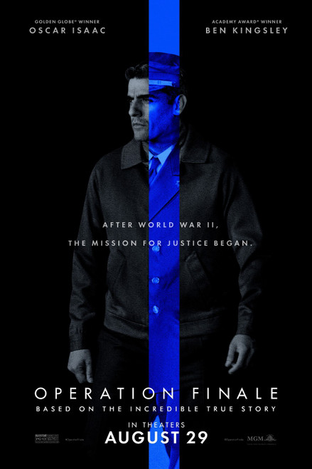 Operation Finale (2018)_3 Poster Canvas Movie Film Print A0 A1 A2 A3 A4 A5 A6 Ar